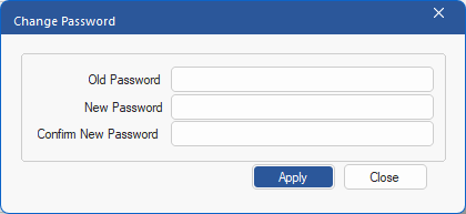 Figure 17: Set Password Dialog