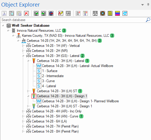 Figure 63: Object Explorer