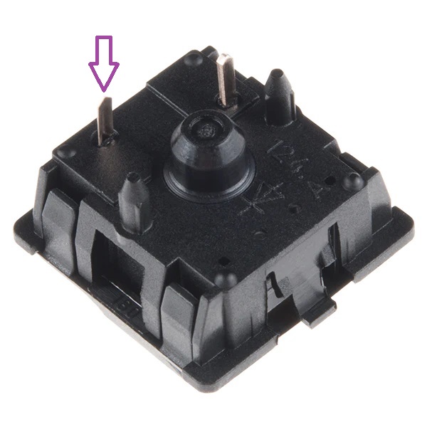taikohub-dactyl-manuform-keyboard-hotswapping-tutorial-align-keyswitch-with-pcb