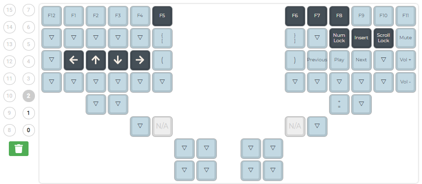 taikohub-dactyl-manuform-keyboard-with-five-keyed-thumb-cluster-keyboard-layout-raised-layer