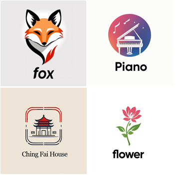 Logotipo diseñado por IA