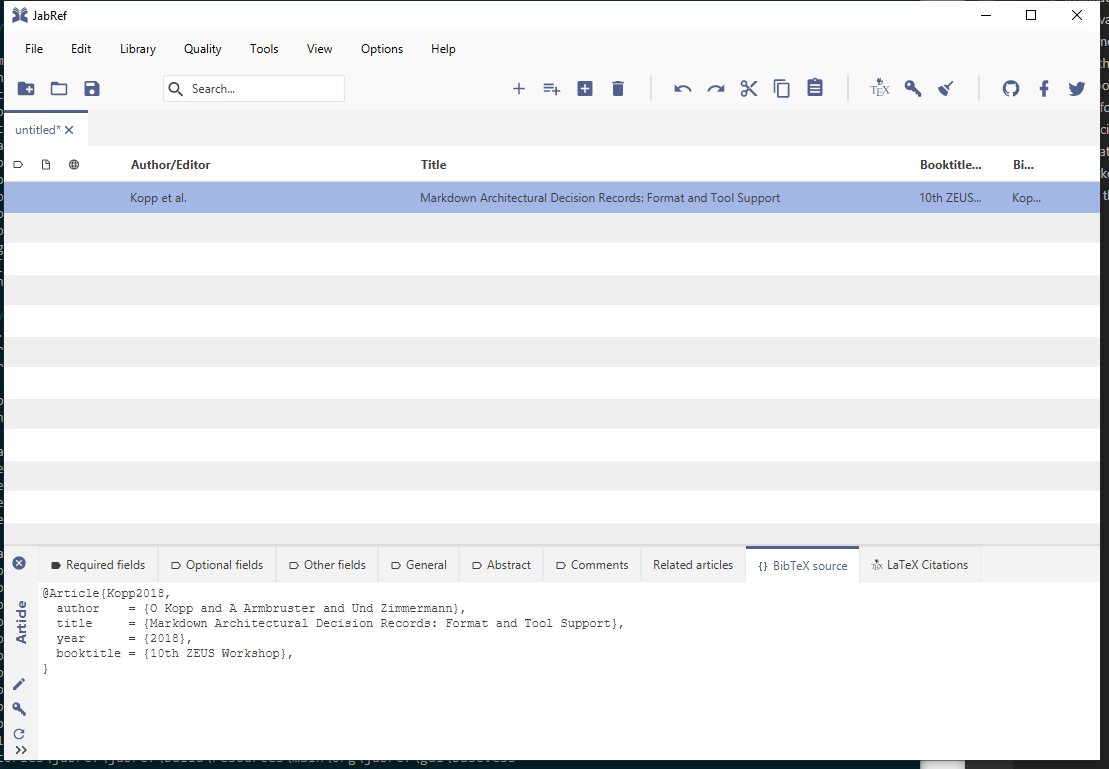 Result of Grobid Parsing