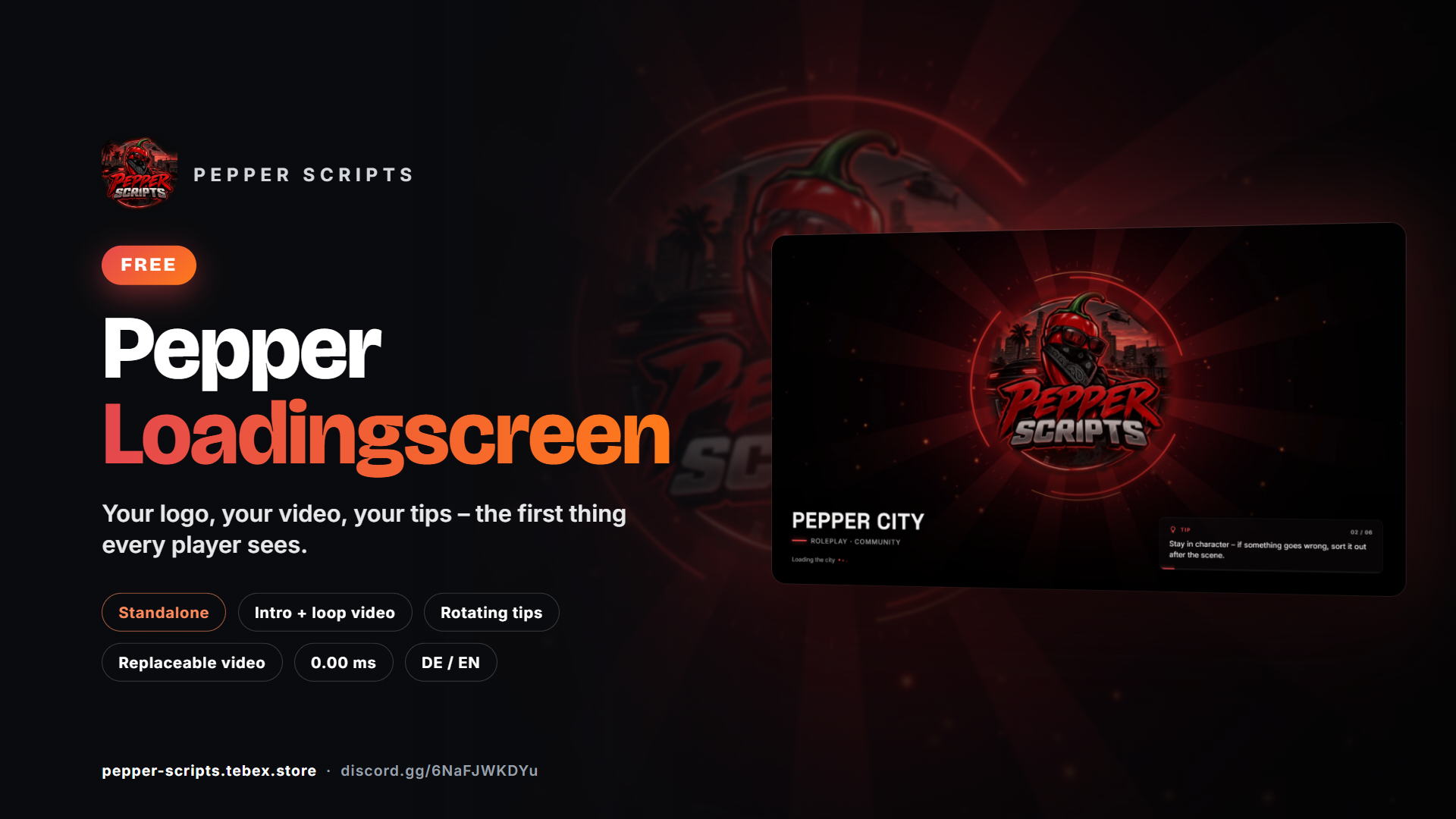 Pepper Loadingscreen