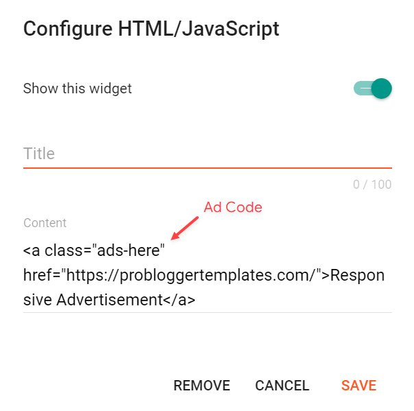 In-Article ADS