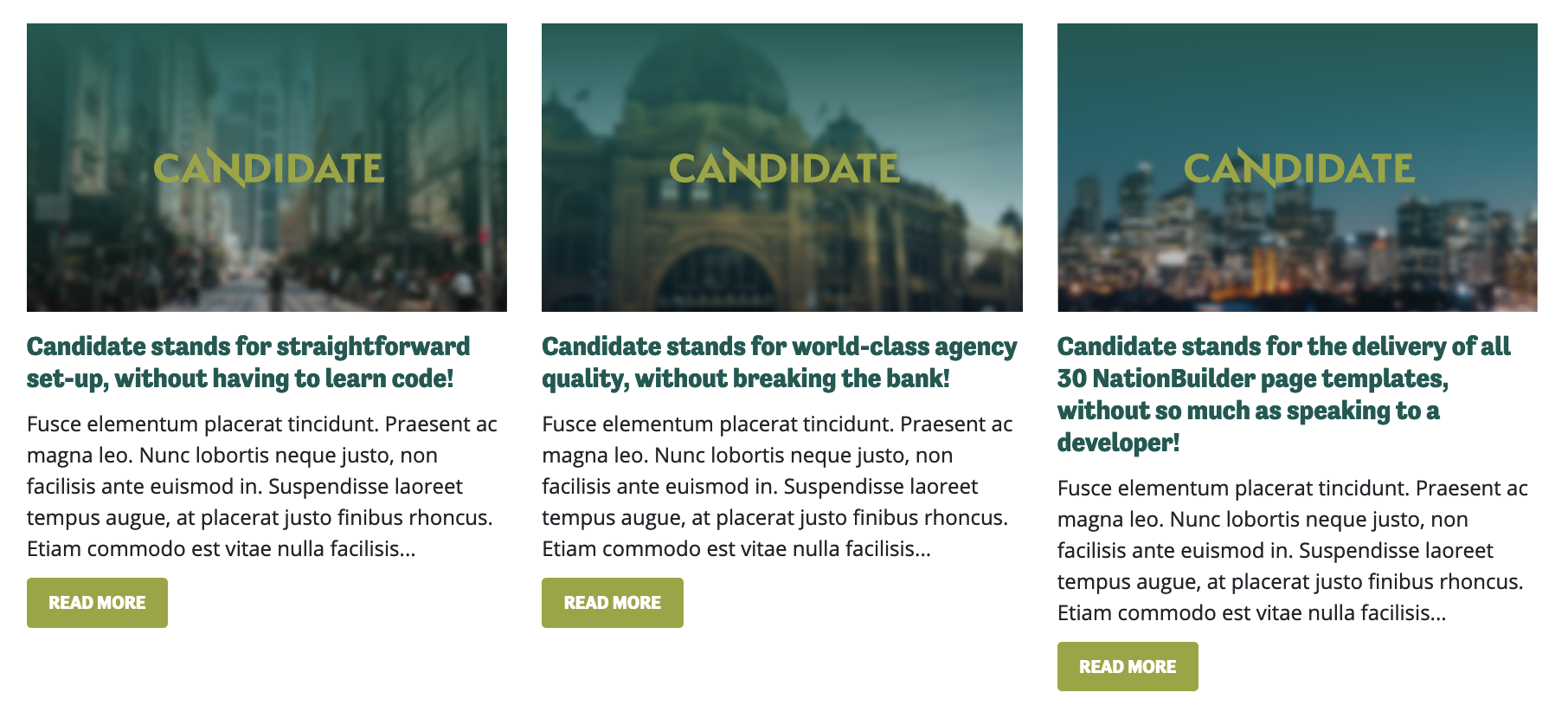 Candidate Themes Show Subpages Example