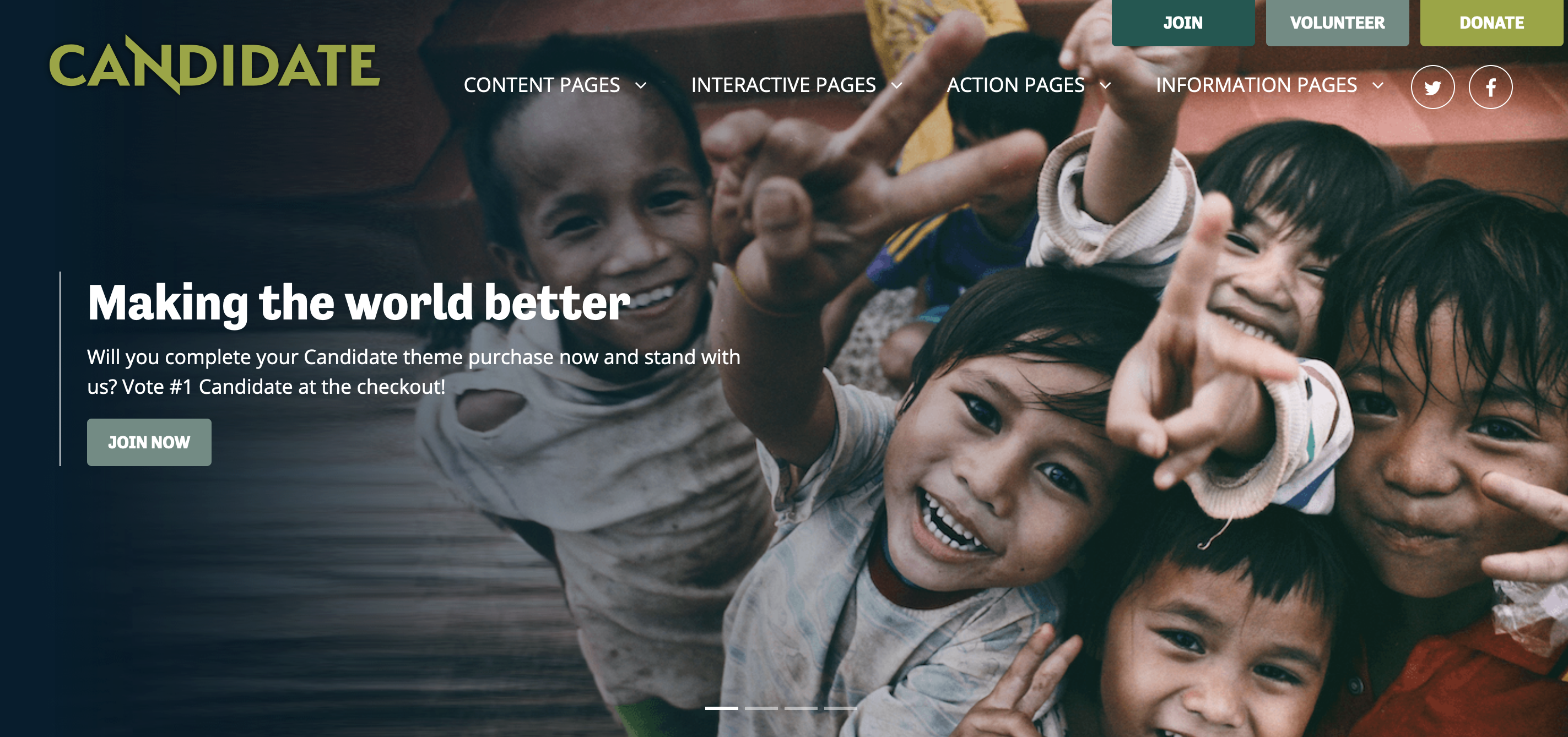 Featured content slider example