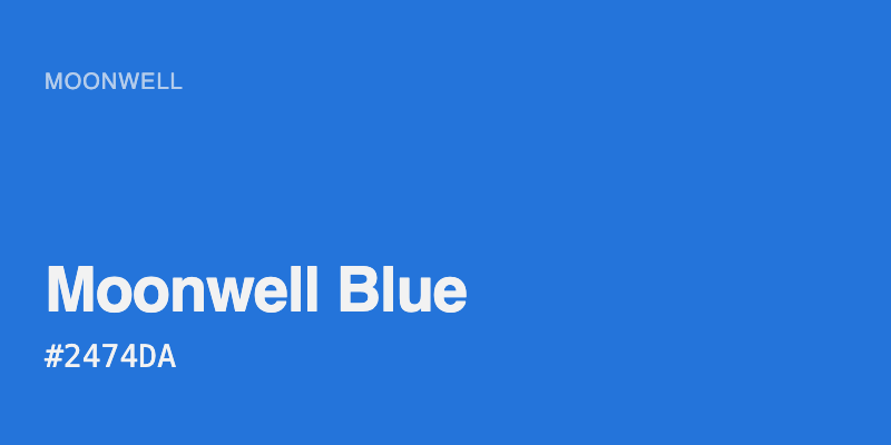 Moonwell Blue