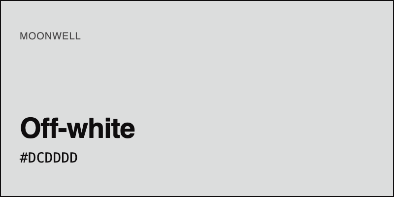 Off-white