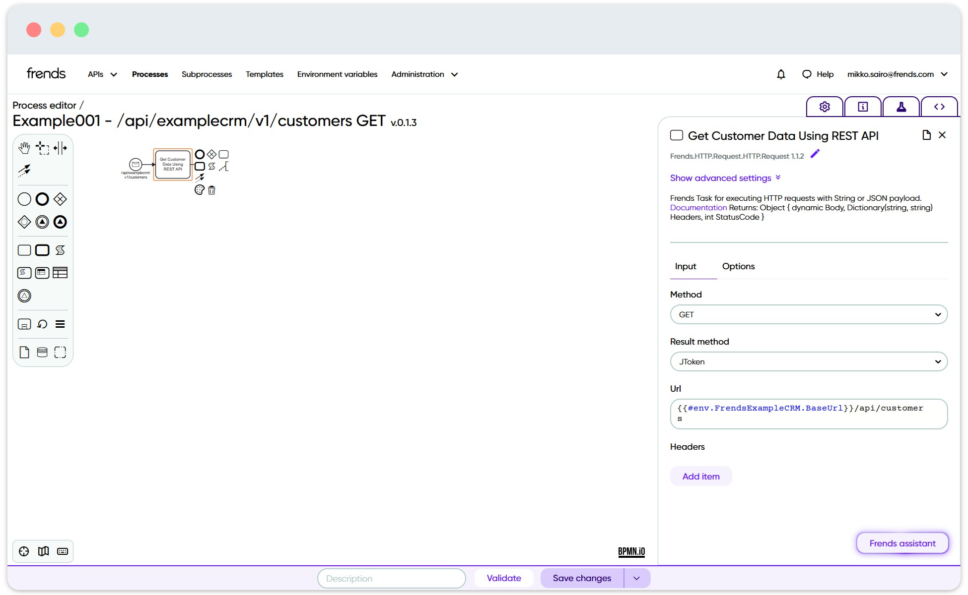 Using environment variables is recommended for example for connection parameters.