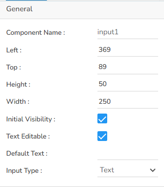 Input Box - Governed Dashboards