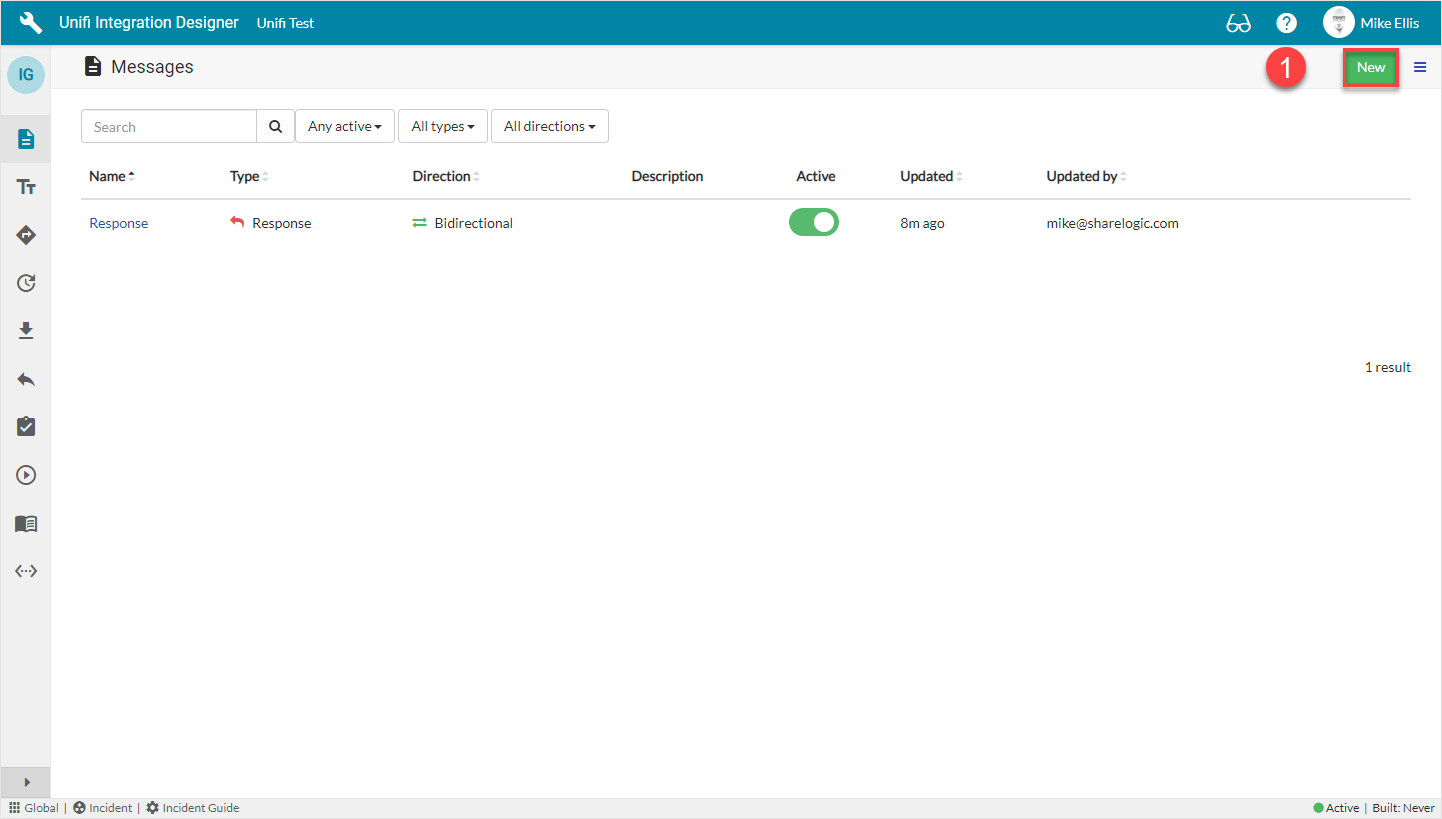 CreateIncidentReceipt Message Unifi Documentation