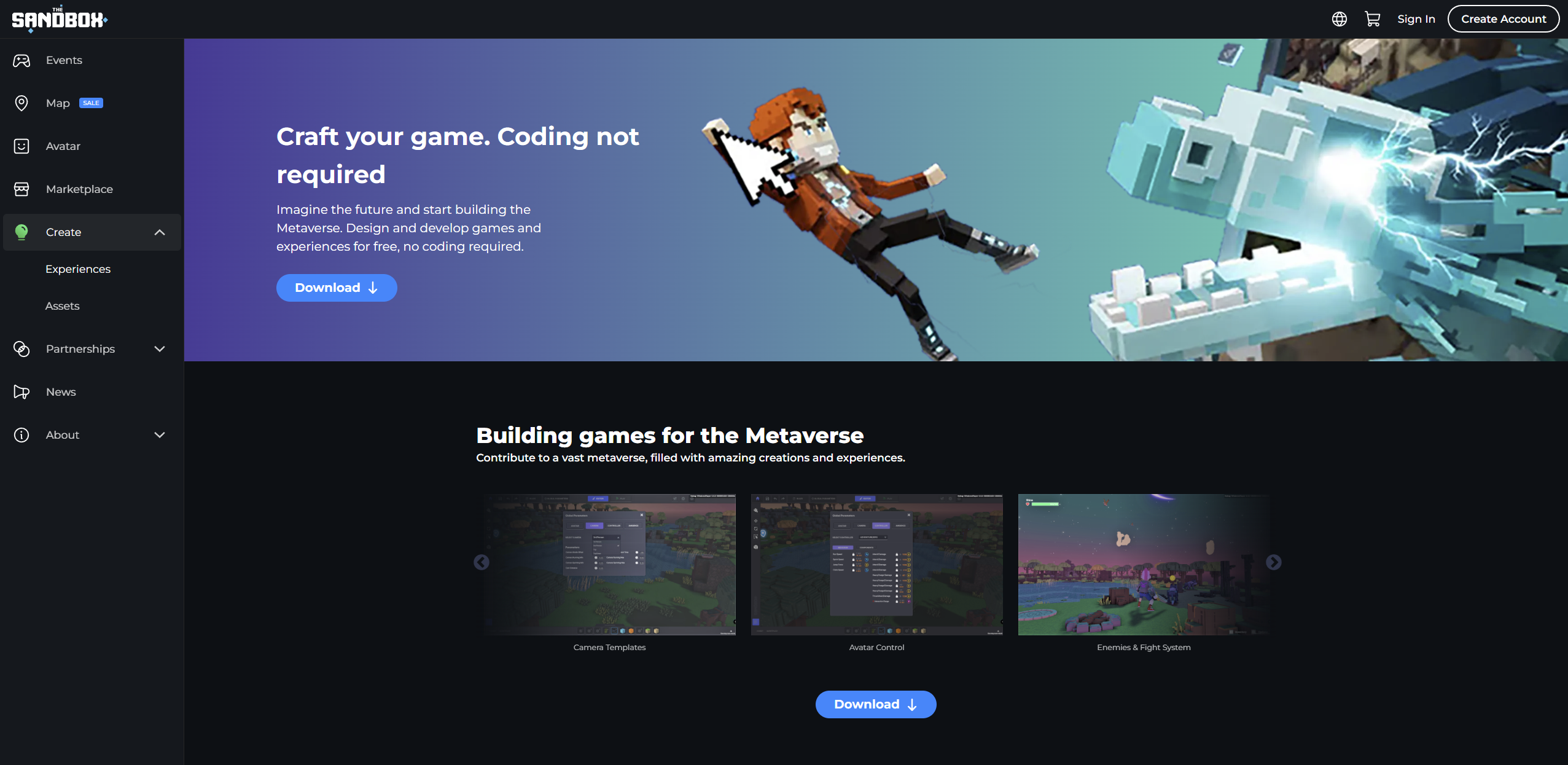 The Sandbox Game Maker 0.9 Launches With New Templates & More Exciting  Features