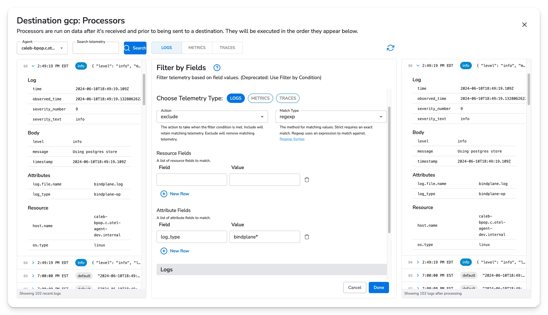 Bindplane docs - Routing Telemetry - image 4