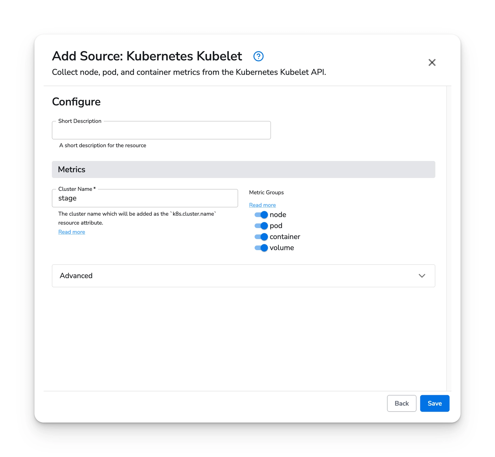 Bindplane docs - Kubernetes Monitoring - image 4
