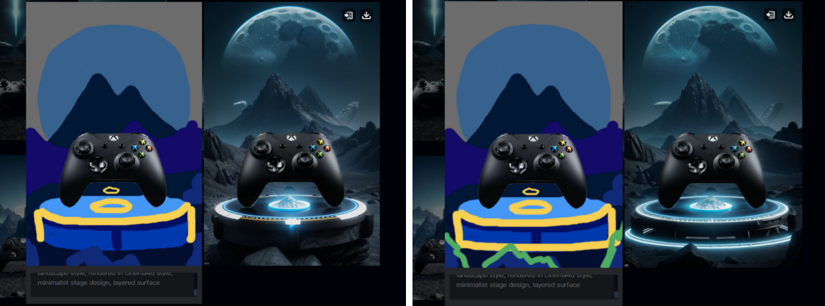 SeaArt Canvas - Realtime Canvas - Adjust Final Effect 