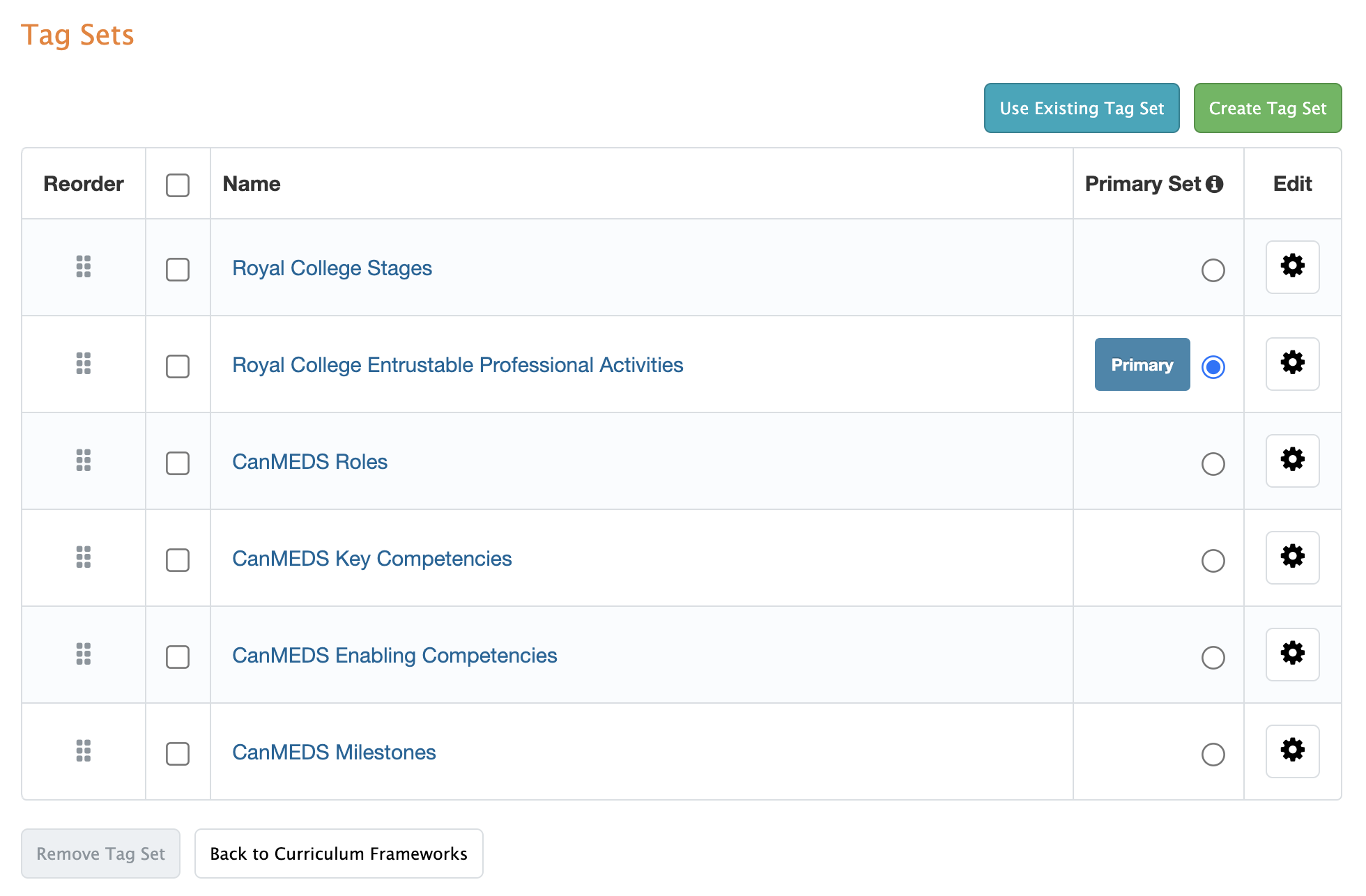 Setting up a Royal College PG Curriculum Framework - Elentra ME User ...