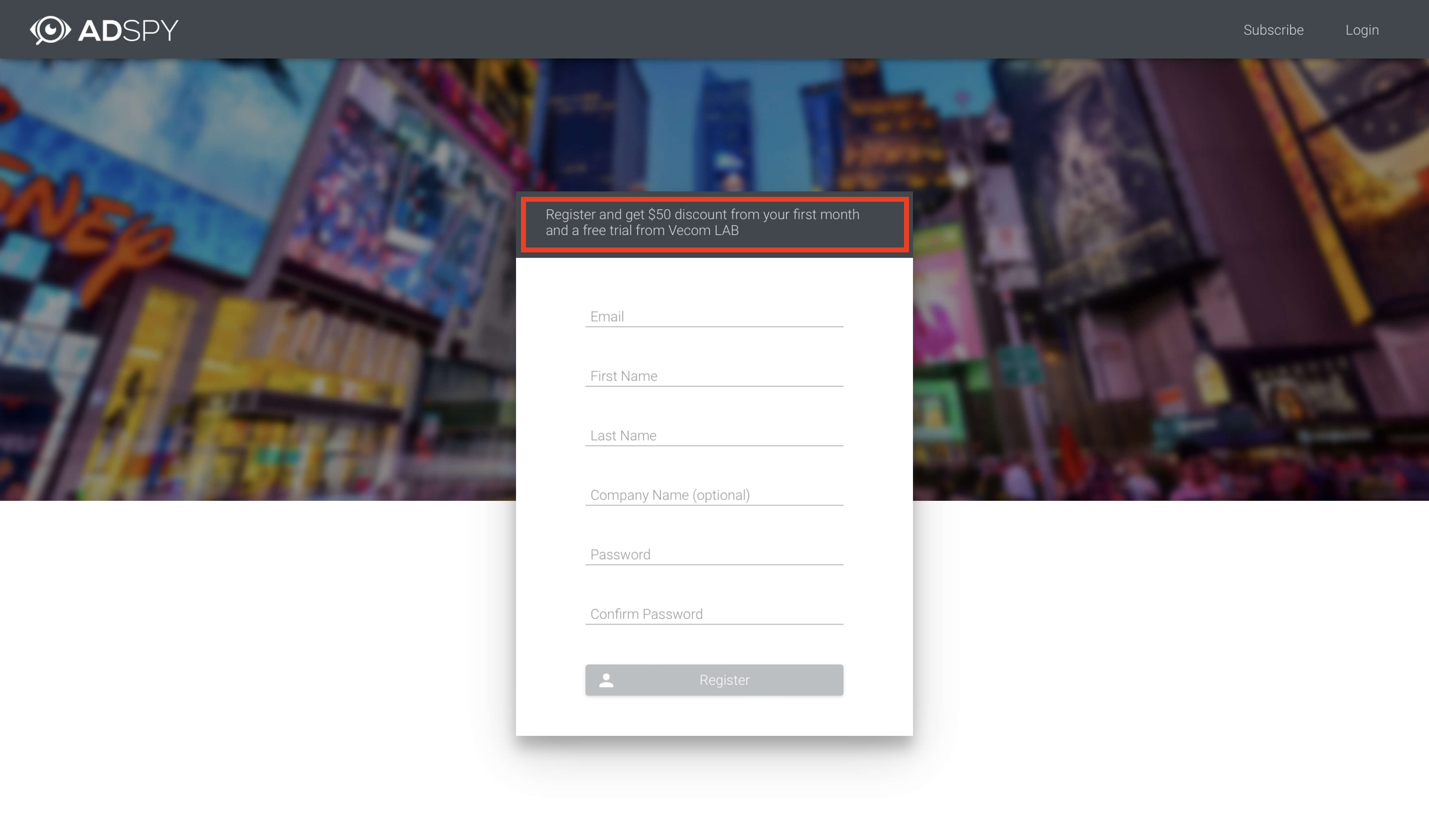 VecomLab AdSpy