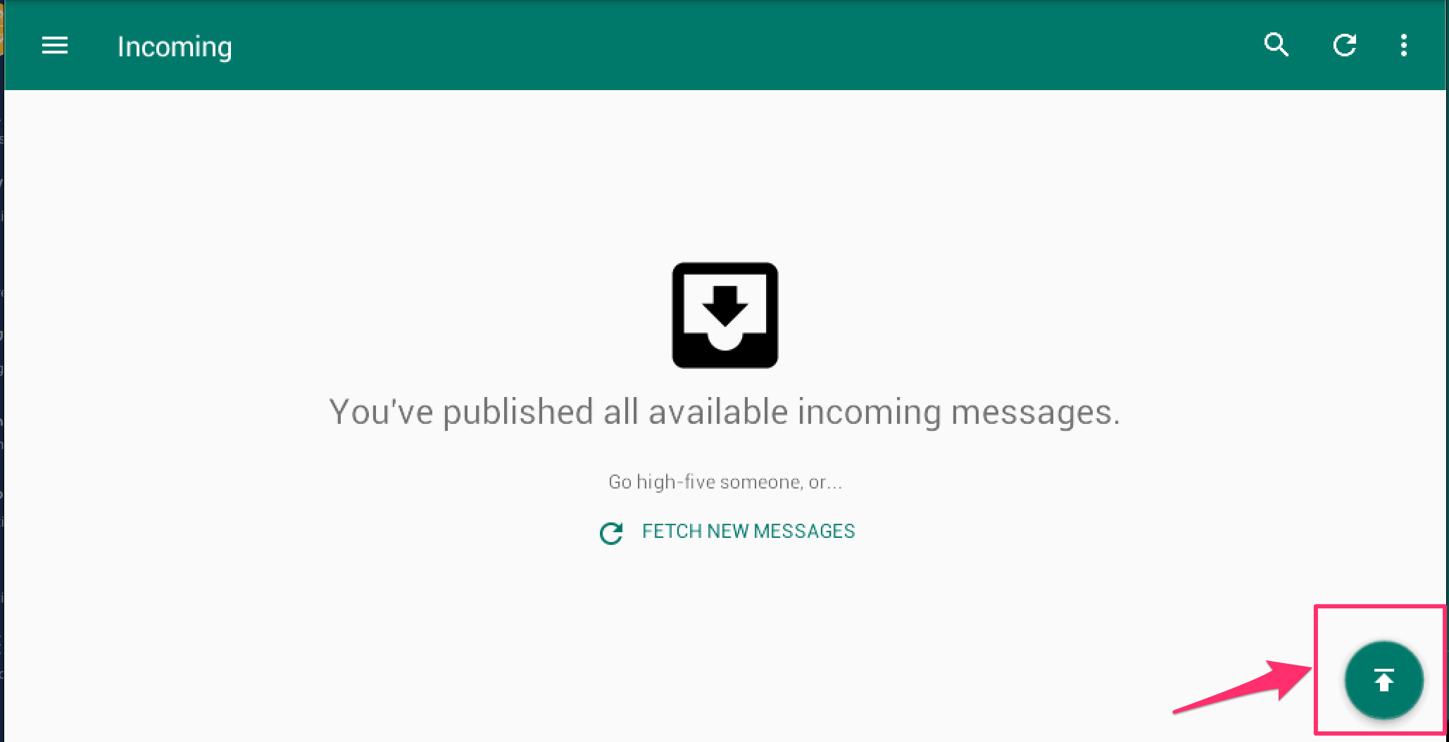 Enable SMSsync as your sms platform service
