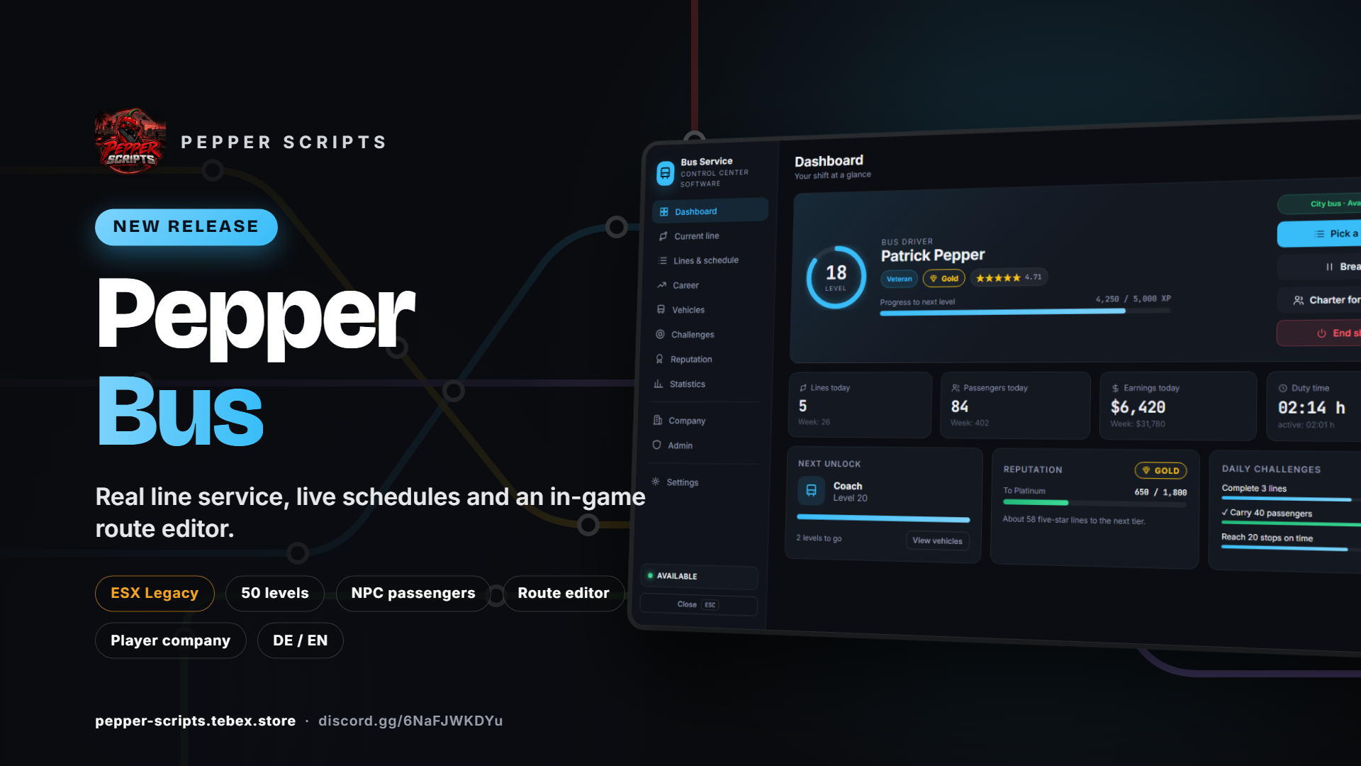 Pepper Bus