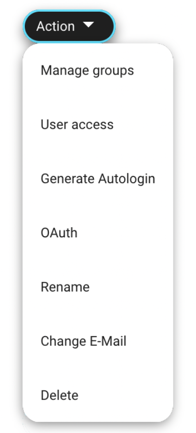 User Action Button