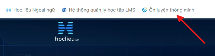 Hình 3-1: Vào ôn luyện - cách 1