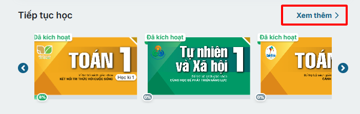 Hình 4-20: Xem thêm chương trình học