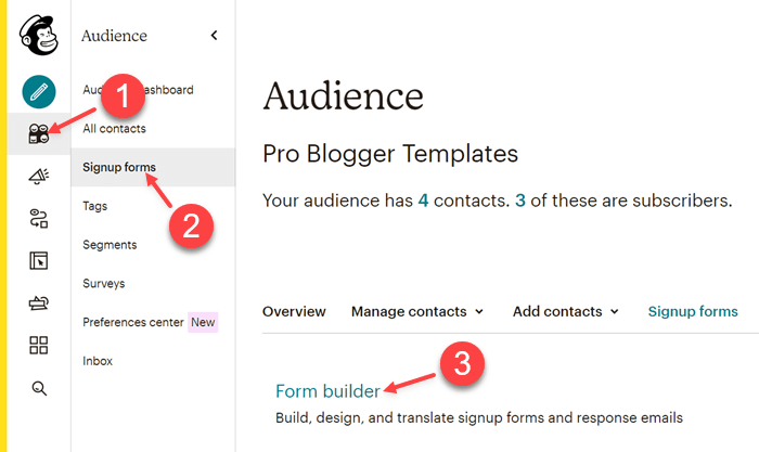 Form builder