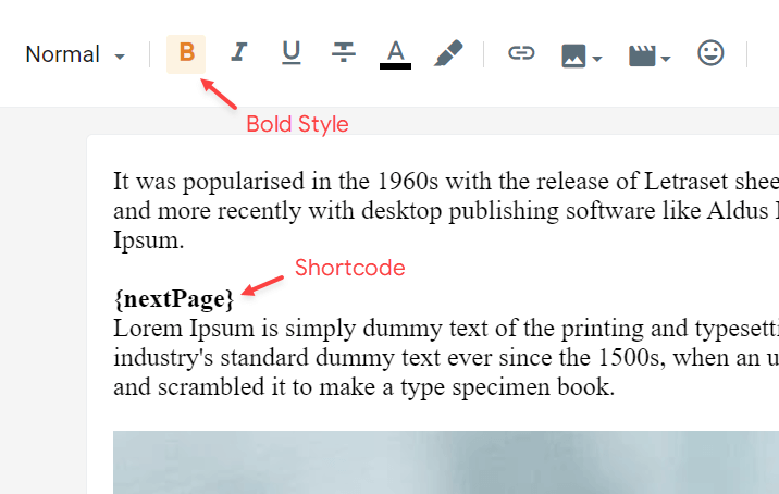 Shortcode
