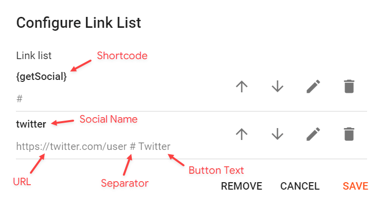 Social Counter