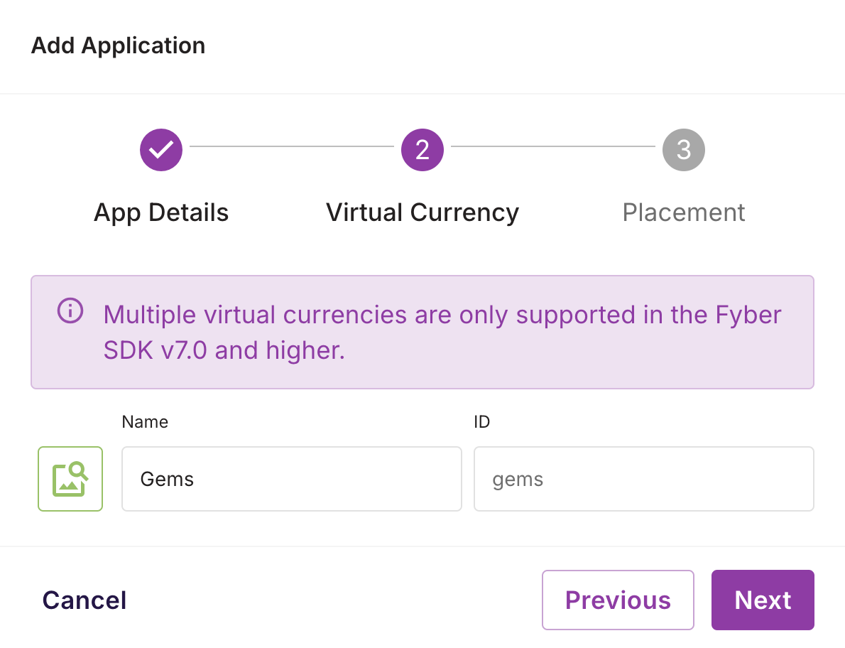 Add Virtual Currency