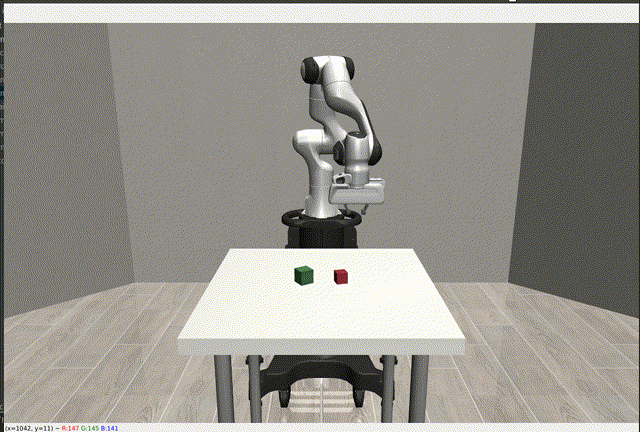 Robosuite circular-motion demonstration