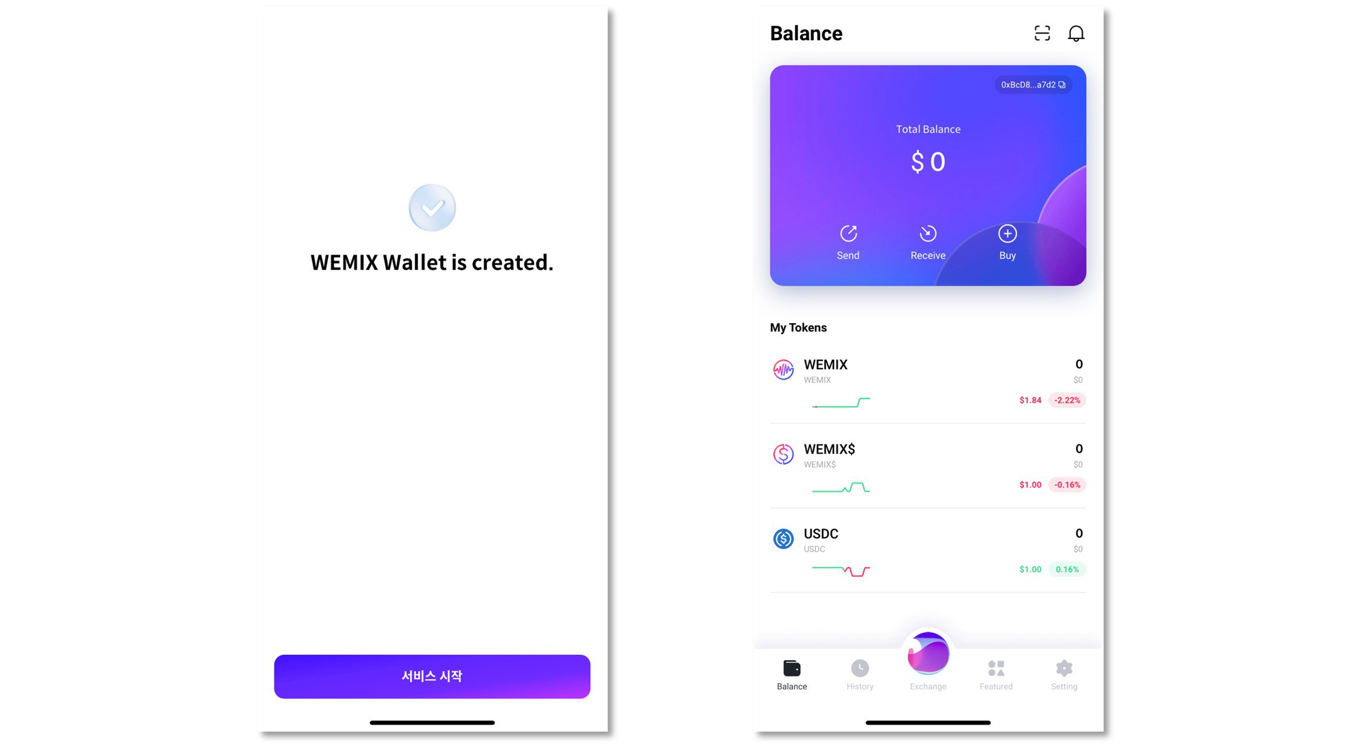 How to create wallet WEMIX3.0