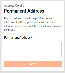 Permanent Adress