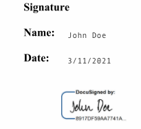 Après la signature