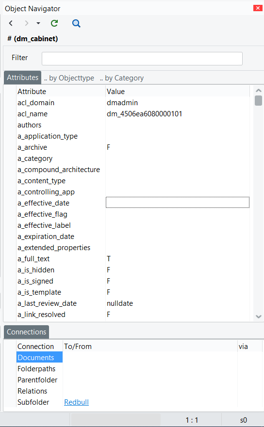 Example: Object Navigator