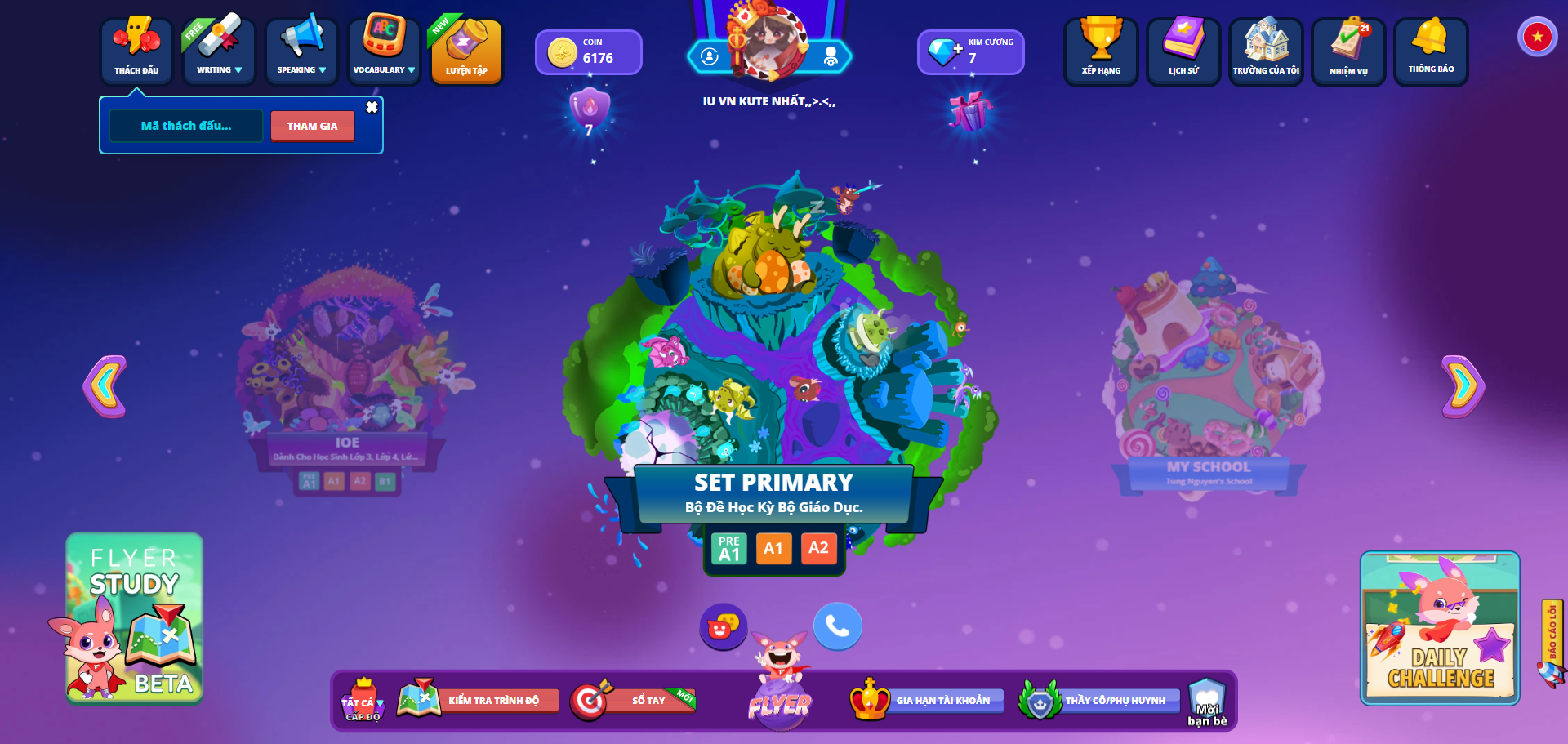 SET PRIMARY – Bộ Đề Học Kỳ Bộ Giáo Dục (Pre A1, A1, A2).