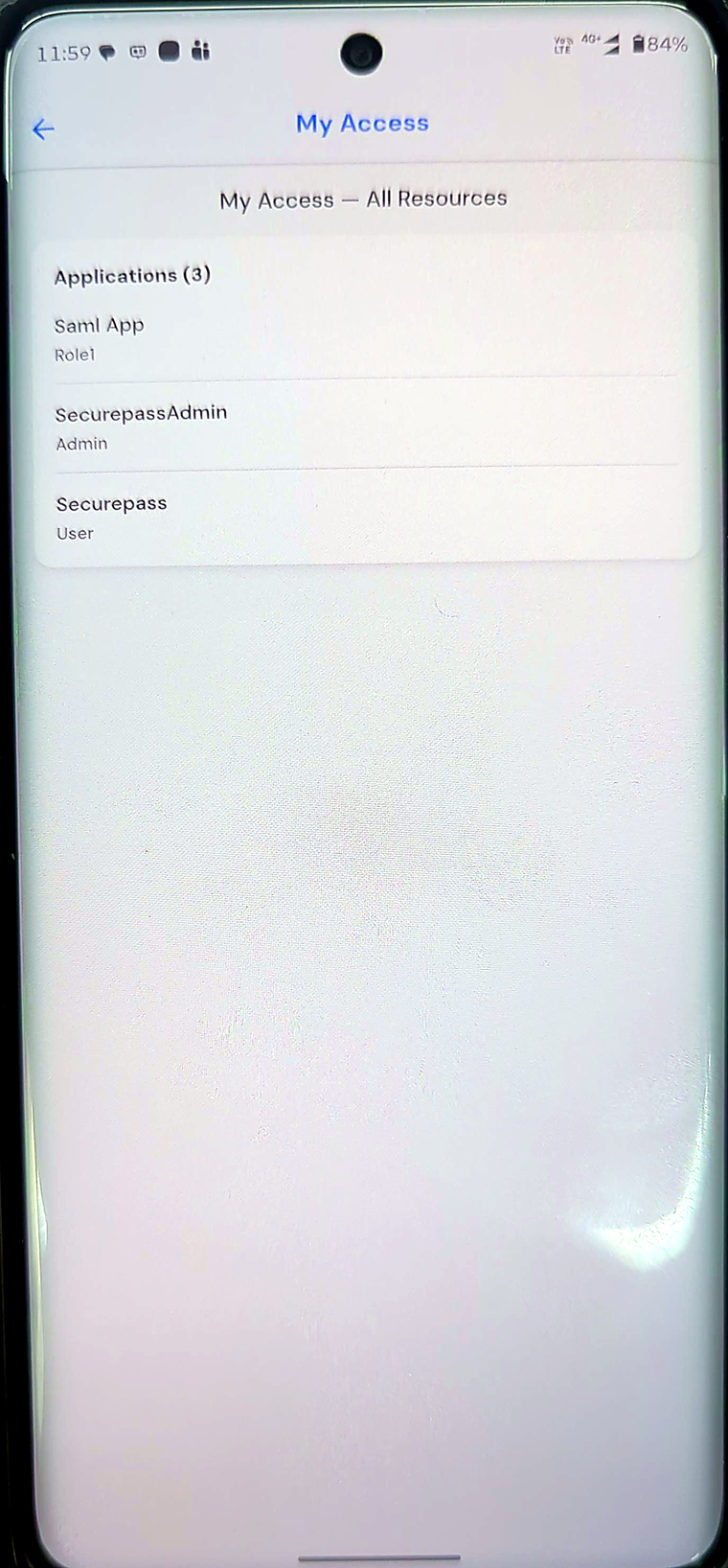 My Access.