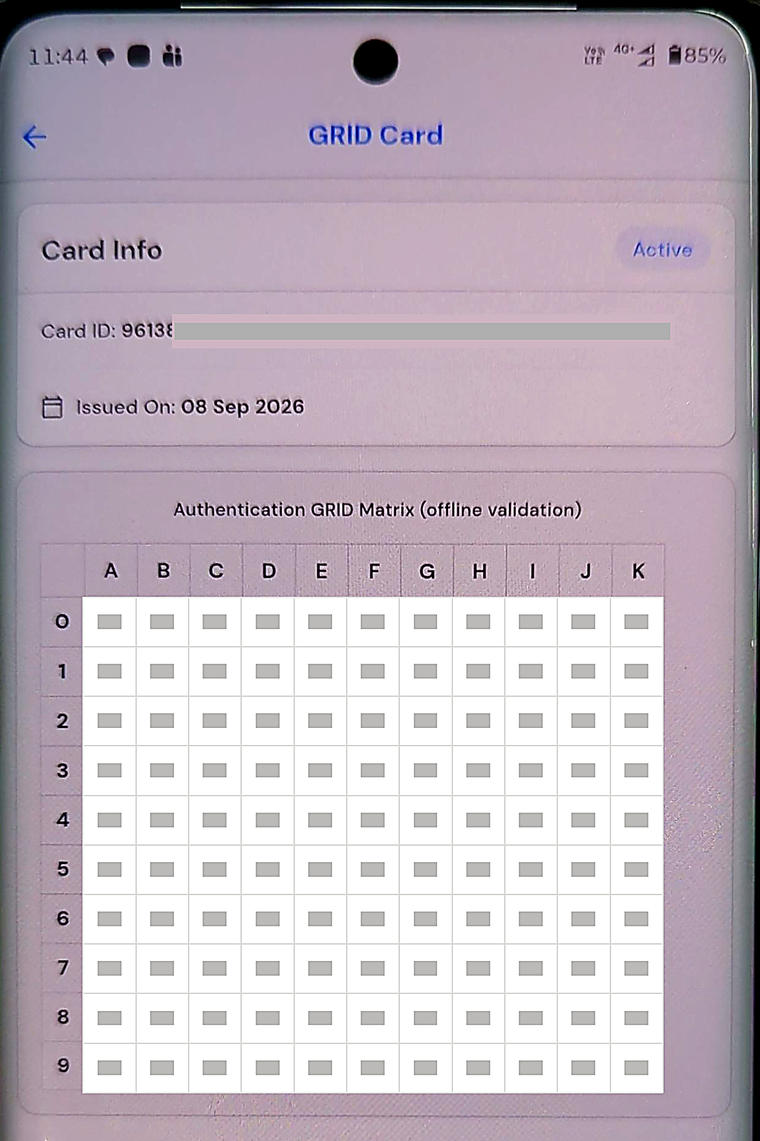 The GRID card.