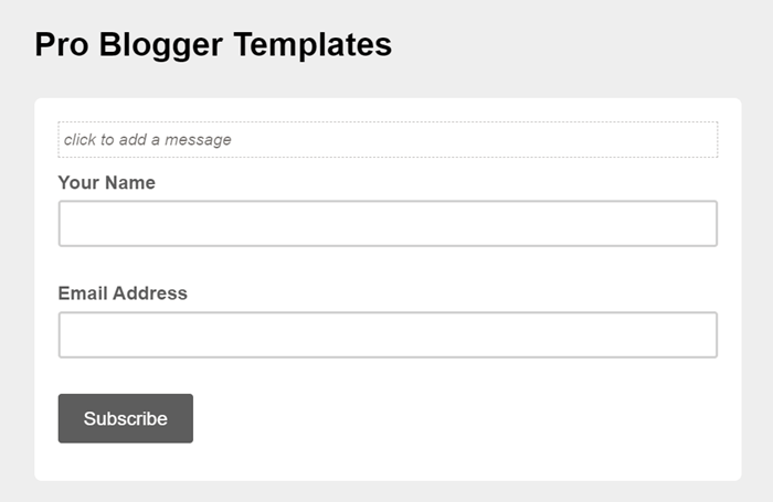 Customize form