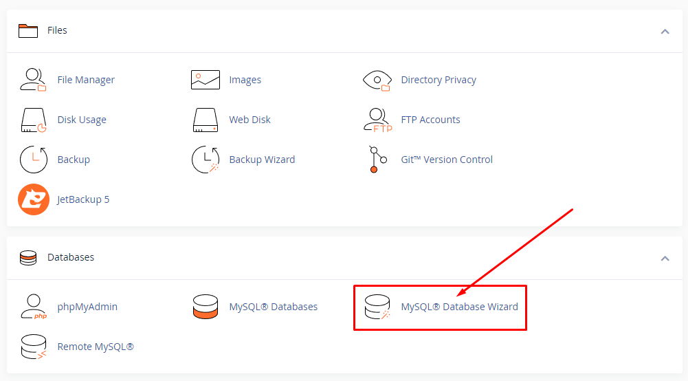 # DatabaseYou need to create a New Mysql database and allocate A new ...
