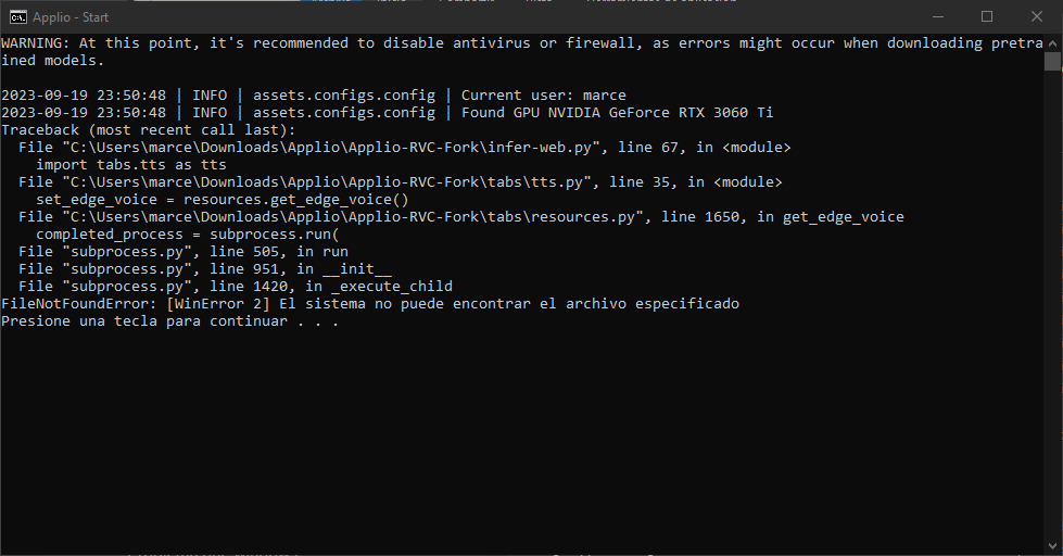 Applio - English Documentation
