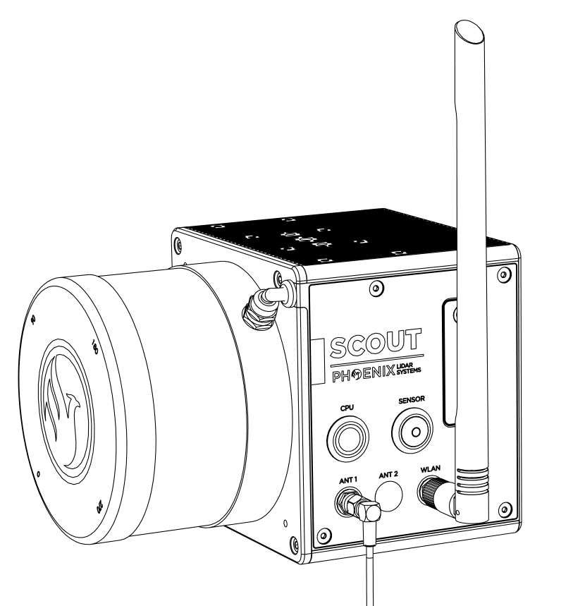 Phoenix LiDAR SCOUT Series NavBox with VLP16 Sensor