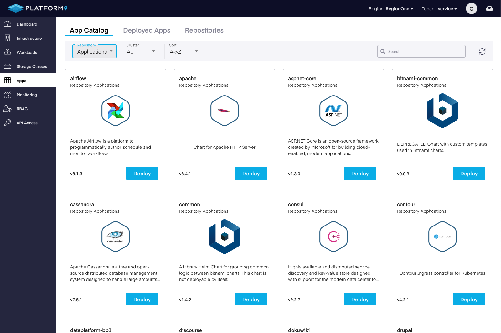 Application Catalog