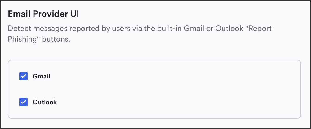 Email Provider UI