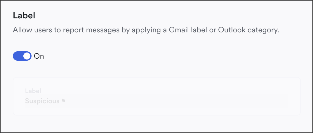 Label setting