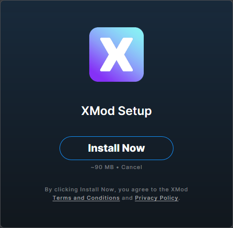 usar xmod 1 abre xmod 2 empieza a escribir para buscar el juego