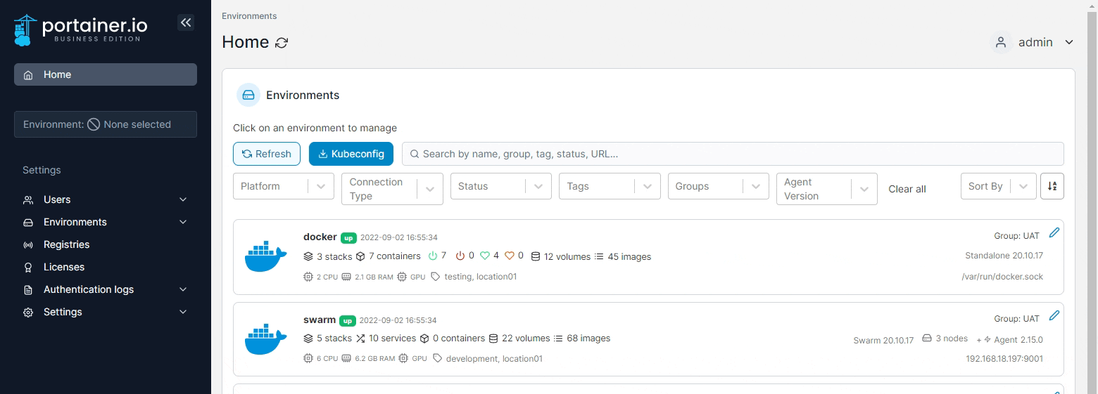 Add a Quay.io registry Portainer Documentation