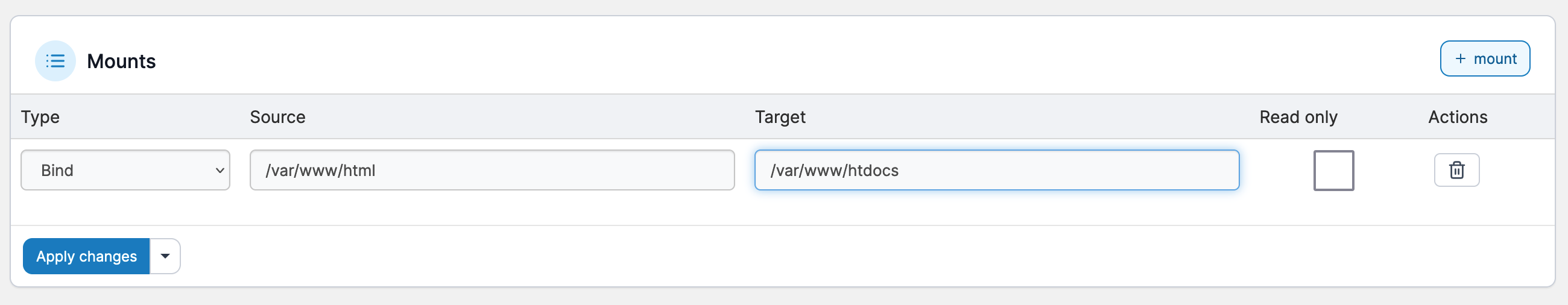 Configure service options - Portainer Documentation