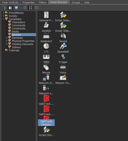 Autodesk MotionBuilder OptiTrack Skeleton Plugin EXTERNAL OptiTrack