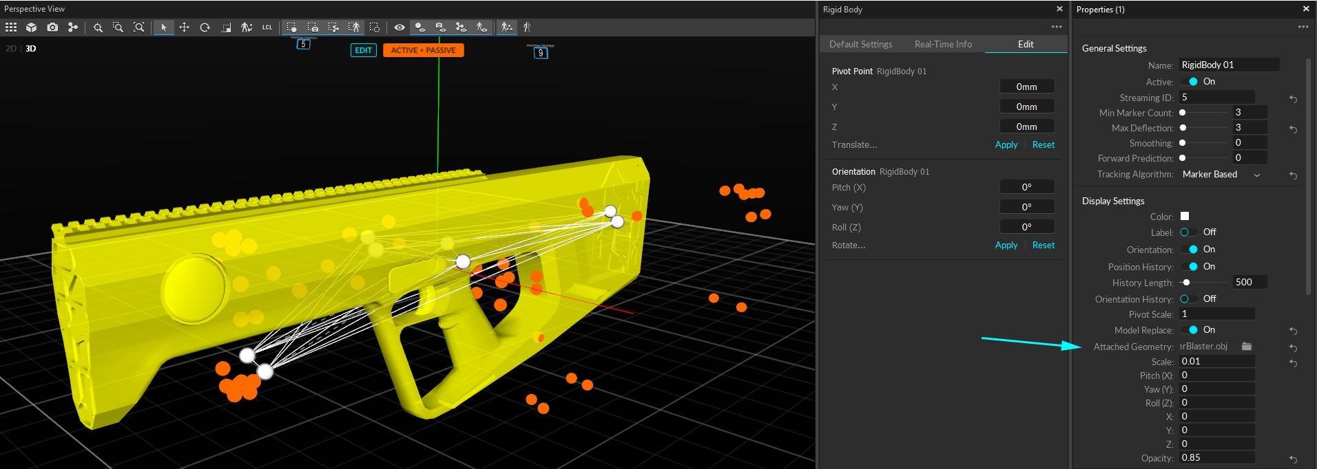Aligning Rigid Body Pivot Point with a Replicated 3D Model - EXTERNAL ...